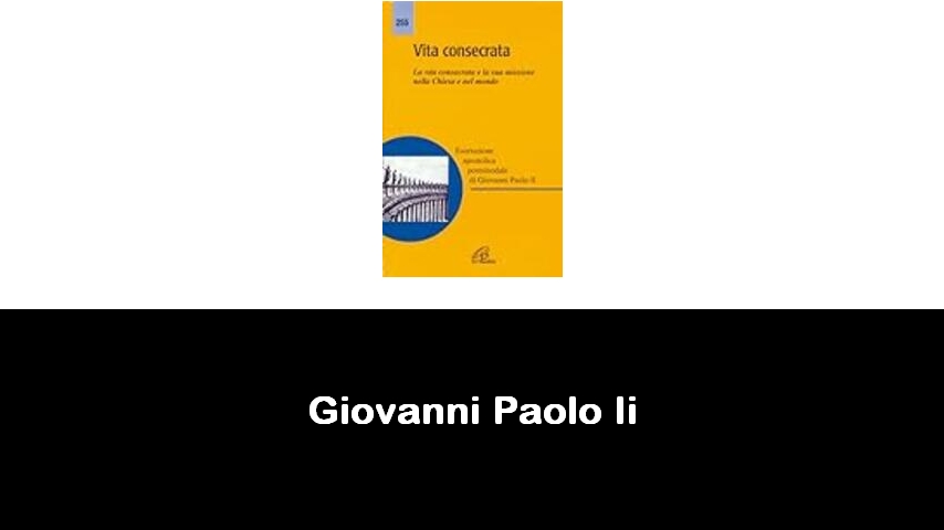 libri di Giovanni Paolo Ii