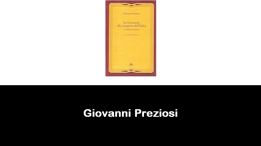 libri di Giovanni Preziosi