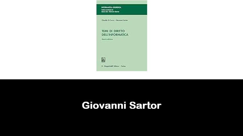 libri di Giovanni Sartor