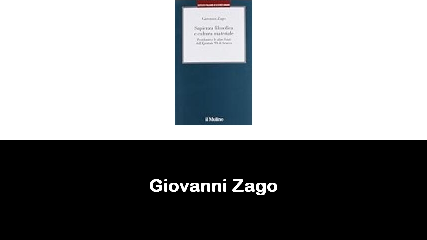 libri di Giovanni Zago