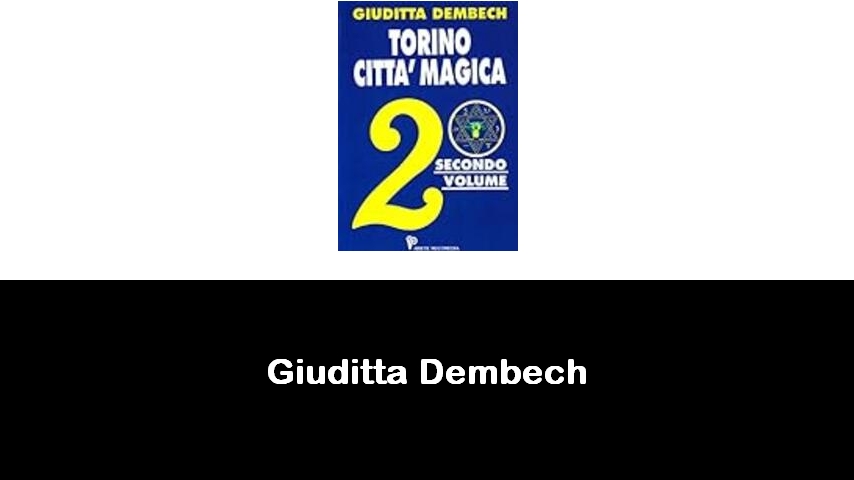 libri di Giuditta Dembech