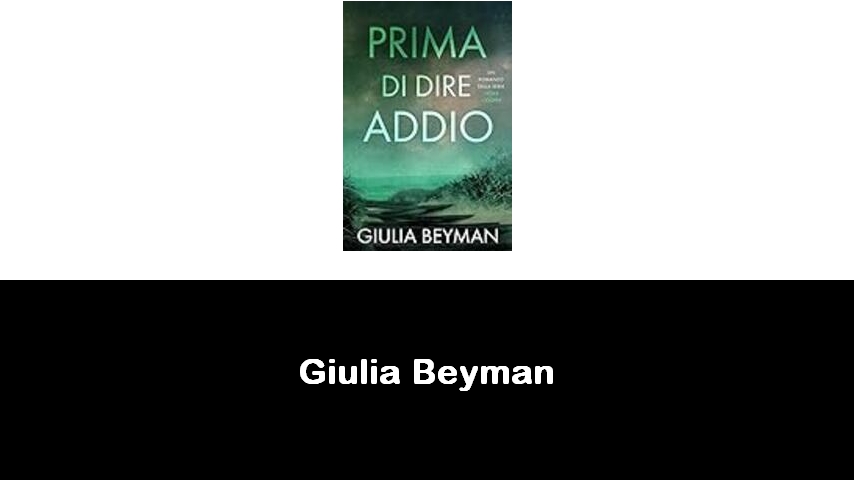 libri di Giulia Beyman