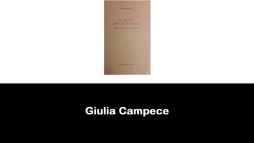 libri di Giulia Campece