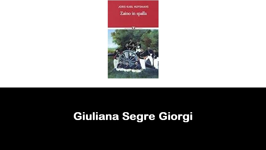 libri di Giuliana Segre Giorgi