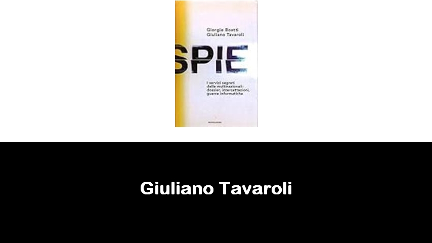 libri di Giuliano Tavaroli