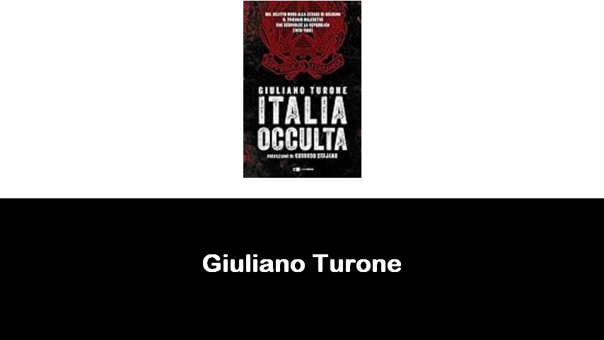 libri di Giuliano Turone