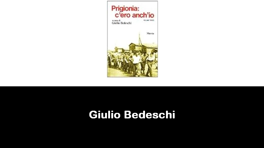 libri di Giulio Bedeschi