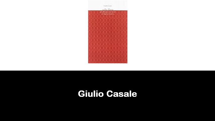 libri di Giulio Casale