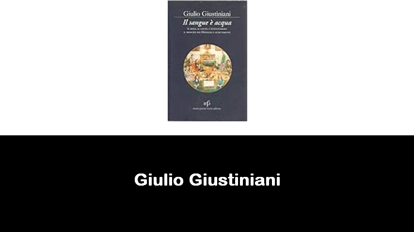 libri di Giulio Giustiniani