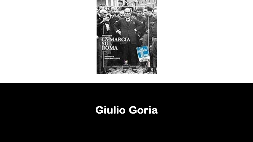 libri di Giulio Goria