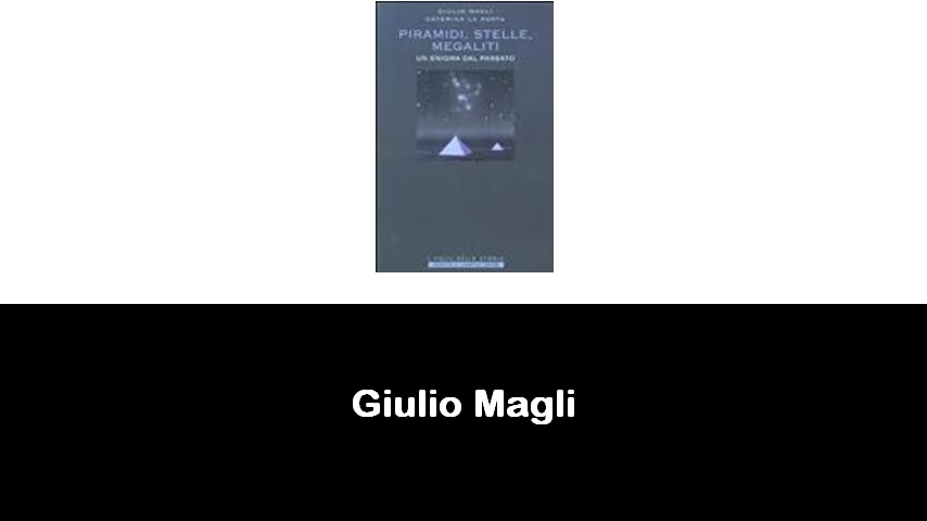 libri di Giulio Magli