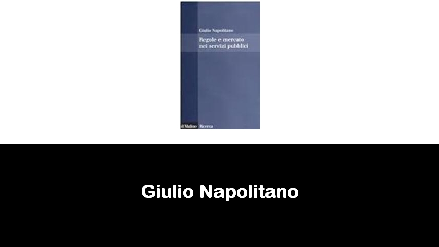 libri di Giulio Napolitano