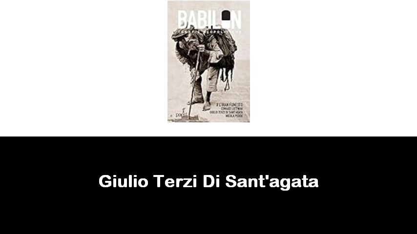 libri di Giulio Terzi Di Sant'agata