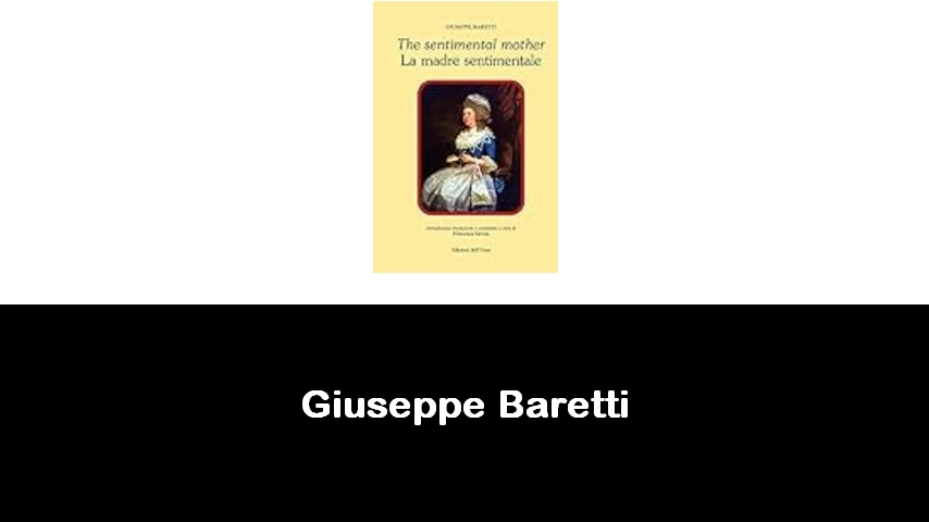 libri di Giuseppe Baretti