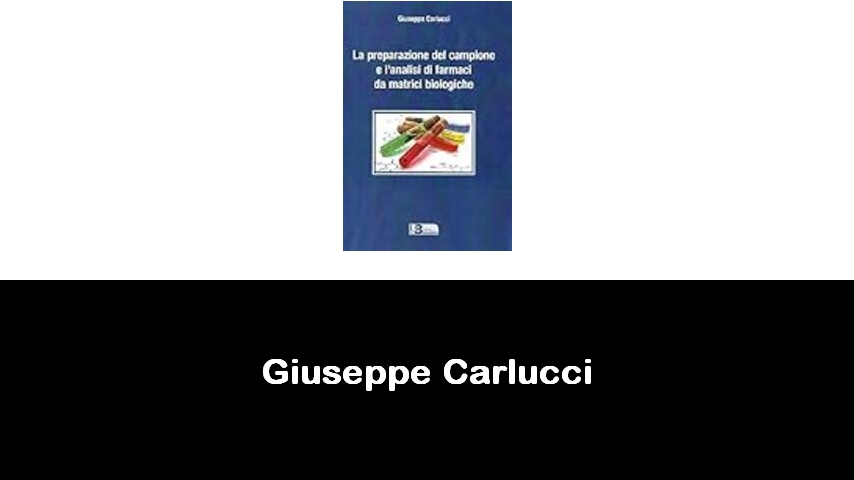 libri di Giuseppe Carlucci