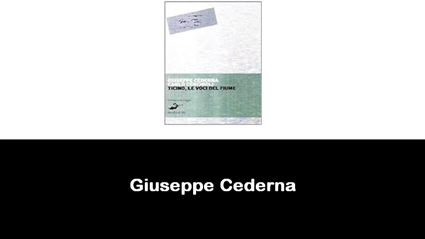 libri di Giuseppe Cederna