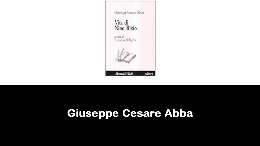 libri di Giuseppe Cesare Abba