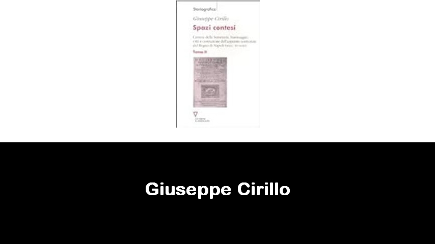 libri di Giuseppe Cirillo