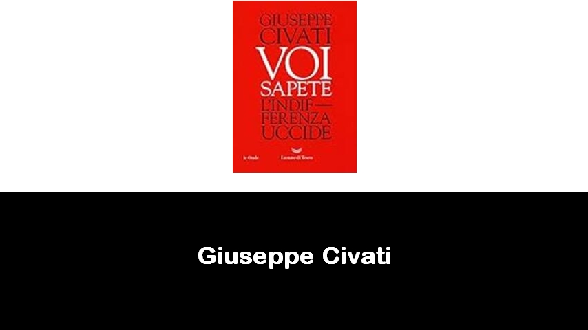 libri di Giuseppe Civati