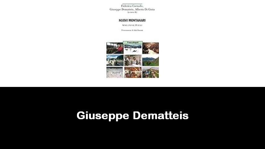 libri di Giuseppe Dematteis