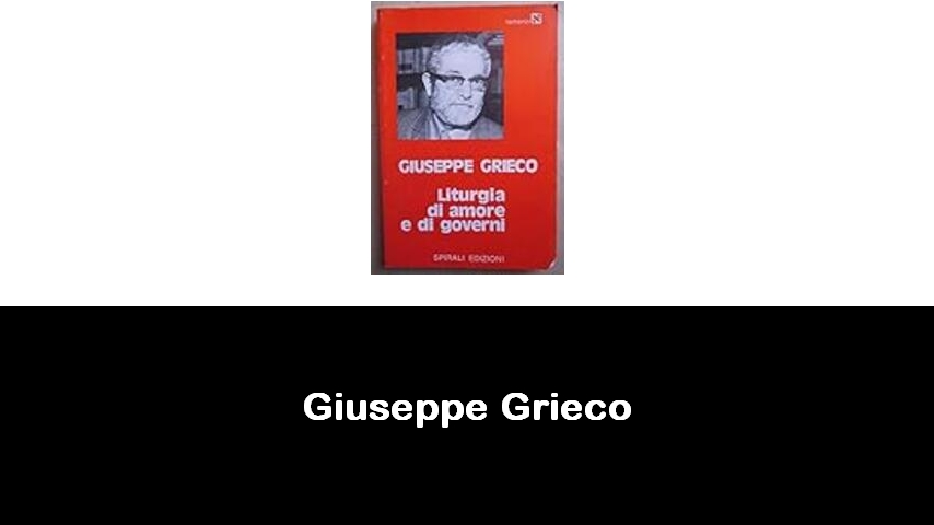 libri di Giuseppe Grieco