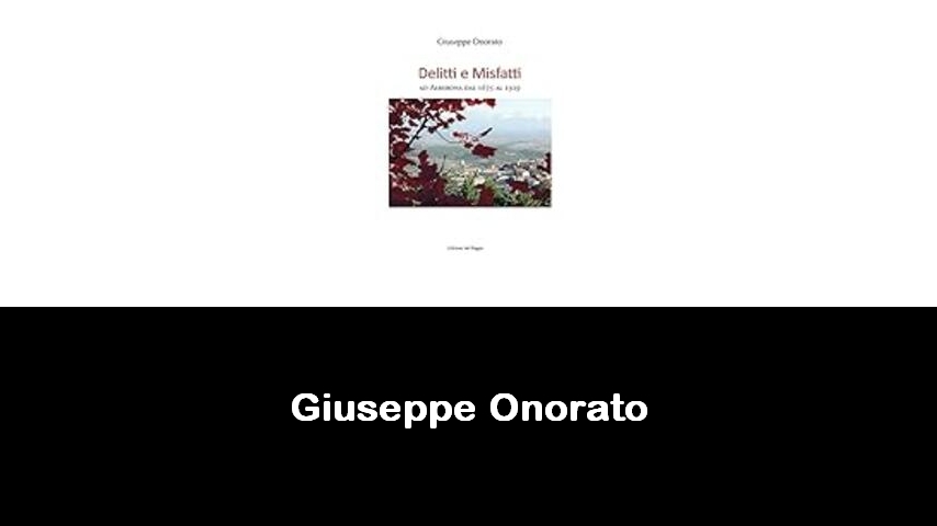 libri di Giuseppe Onorato