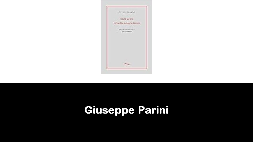 libri di Giuseppe Parini