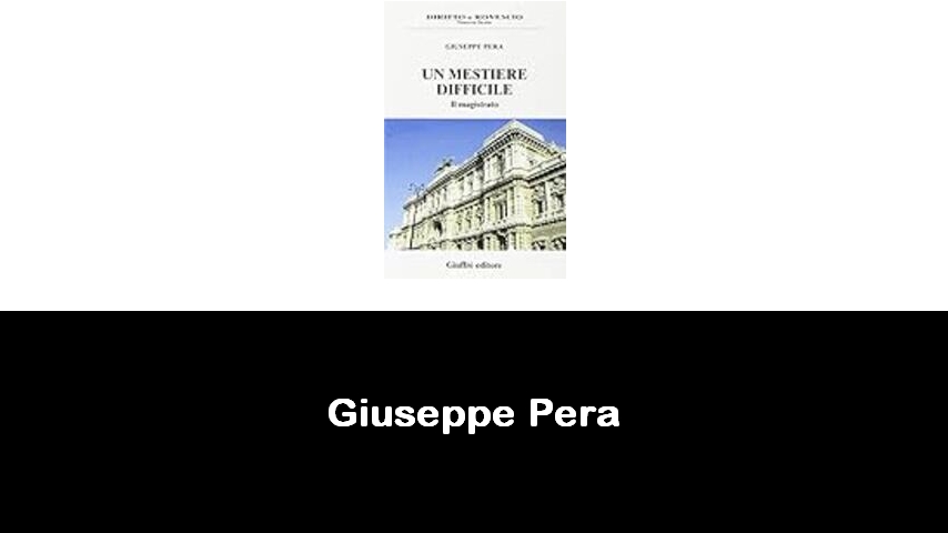 libri di Giuseppe Pera