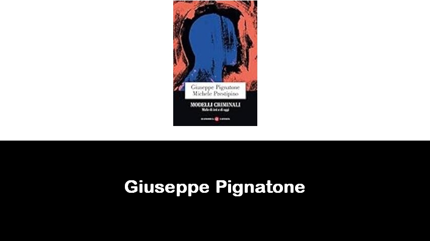 libri di Giuseppe Pignatone