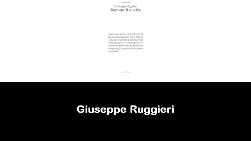 libri di Giuseppe Ruggieri