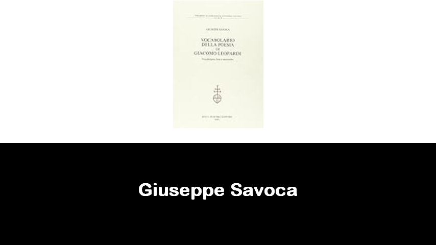 libri di Giuseppe Savoca