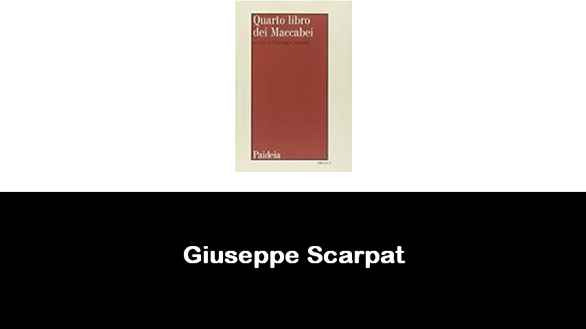 libri di Giuseppe Scarpat