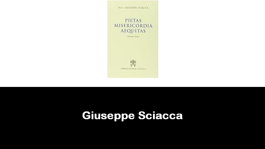 libri di Giuseppe Sciacca