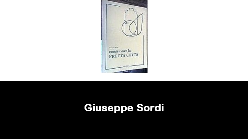 libri di Giuseppe Sordi