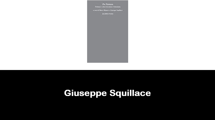 libri di Giuseppe Squillace