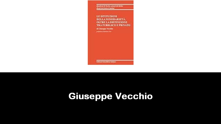 libri di Giuseppe Vecchio