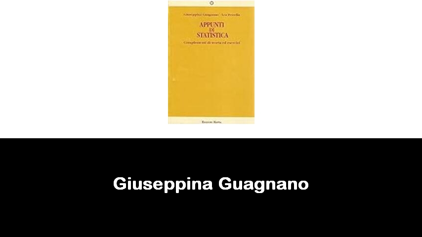 libri di Giuseppina Guagnano