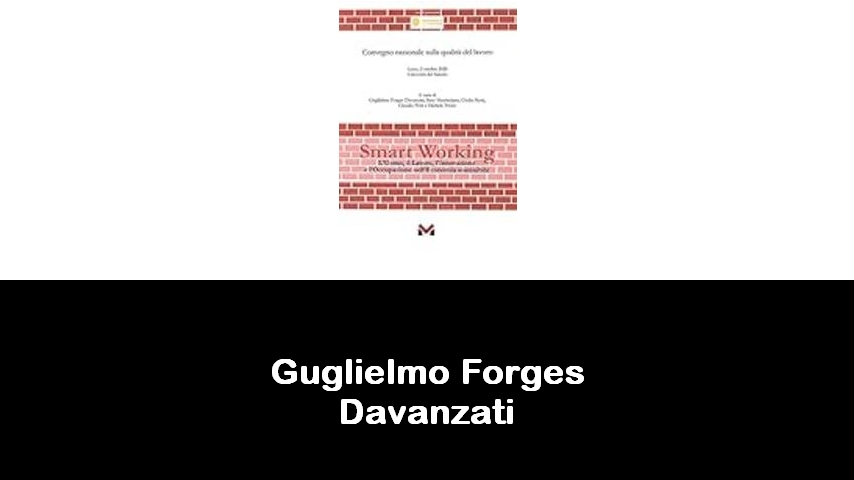 libri di Guglielmo Forges Davanzati