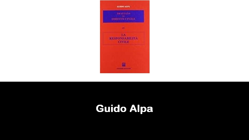 libri di Guido Alpa