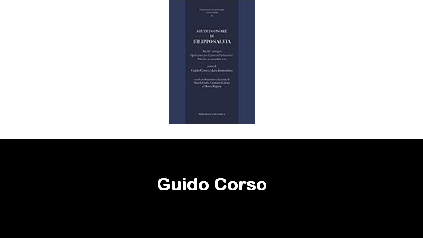 libri di Guido Corso