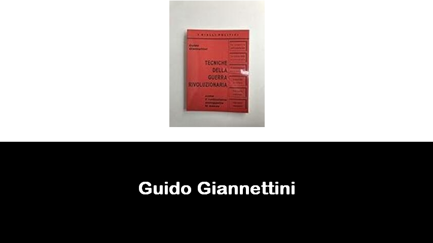 libri di Guido Giannettini