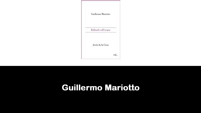 libri di Guillermo Mariotto