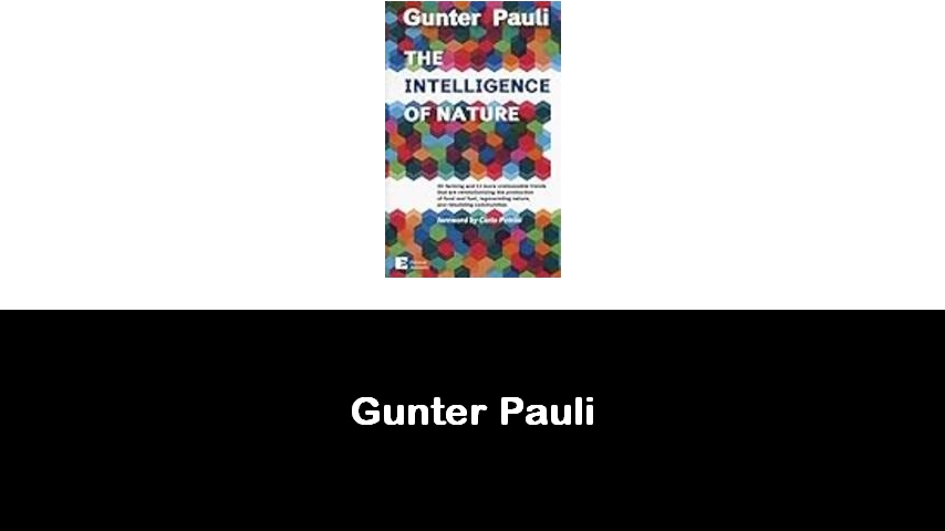 libri di Gunter Pauli