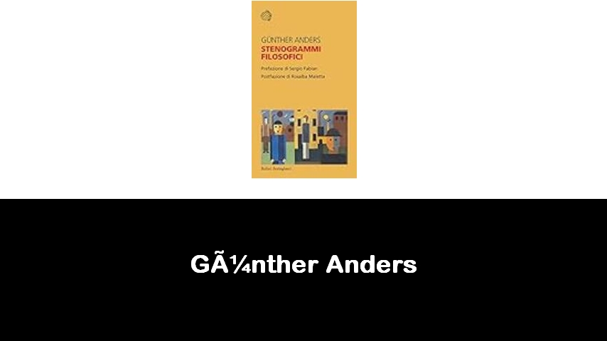 libri di Günther Anders