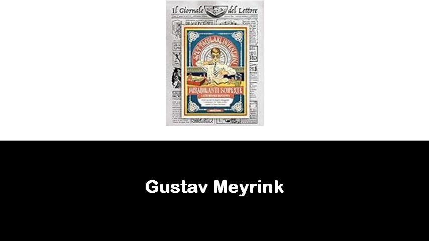 libri di Gustav Meyrink