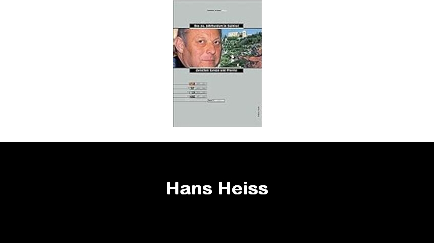 libri di Hans Heiss