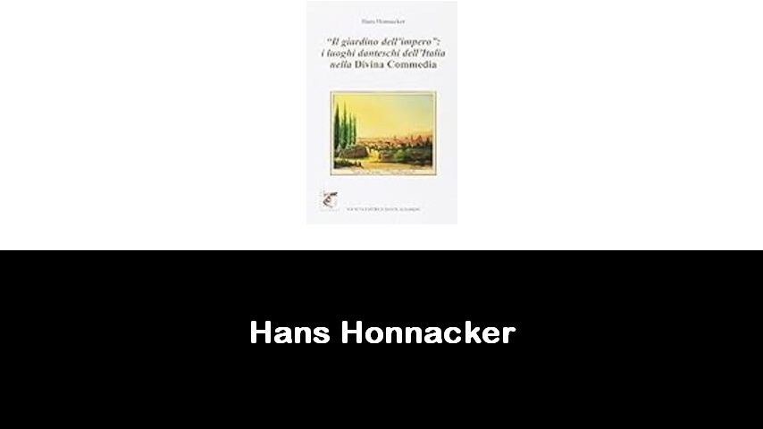 libri di Hans Honnacker