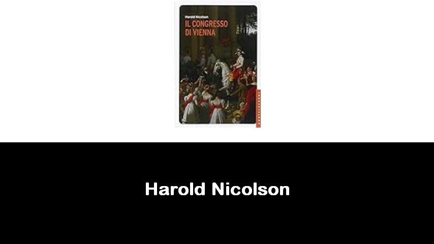 libri di Harold Nicolson