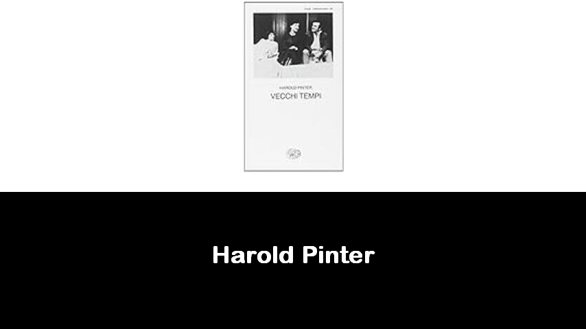 libri di Harold Pinter