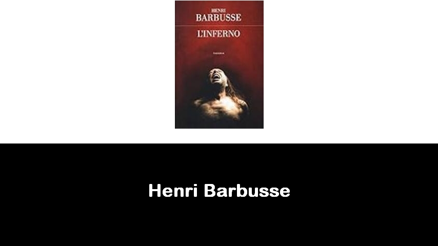 libri di Henri Barbusse